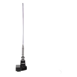 HUSTLER BB-GT-150 Antena Movil VHF Ajustable en Campo Rango de Frecuencia 148 - 174 MHz.