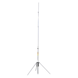 HUSTLER G3-150 Antena Base VHF de Aluminio/Fibra de Vidrio Rango de Frecuencia 148-174 MHz 3dB de Ganancia