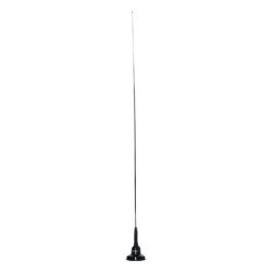 HUSTLER RQM Antena Movil para Rango de Frecuencia de Banda Civil (CB) 26.960 - 27.400 MHz.