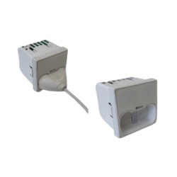 IBERNEX NX0080/MG Modulo de Pared para Pulsadores de Cama / Conector Magnetico / Dimensiones 45x45 mm / Material ABS Anti-Microbiano / Compatible con NX0881/MG
