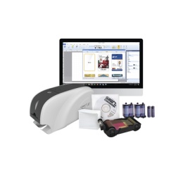 IDP SMART31DK Kit Impresora tarjetas PVC /Doble Cara /incluye: 2 x Ribbon 100 Tarjetas PVC Software Kit Limpieza