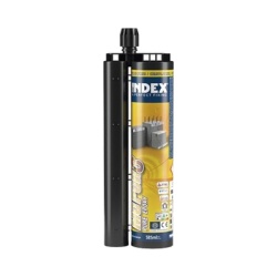 INDEX MOPUR30385 Resina Epoxico Puro 3:1 para Concreto Fisurado y Armado Taladros Inundados Vibraciones y Aplicaciones Estructurales / Curado Lento / Para Cargas Sismicas Categoria C1 y C2 / Contenido