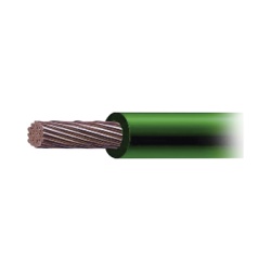 INDIANA SLY-287-GRN/500 Cable de Cobre Recubierto THW-LS Calibre 4 AWG 19 Hilos Color Verde (500 Metros)