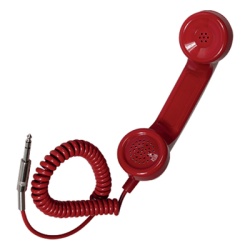INIM ELECTRONICS IFFT-PHONE Auricular para el telefono de emergencia. Con conector jack 6 3 mm.