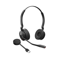 JABRA ENGAGE55-MS-STEREO-A Diadema / Auricular Jabra Engage 55 Stereo / DECT USB-A / Cancelacion Activa de Ruido / 150m Alcance (9559-450-125)