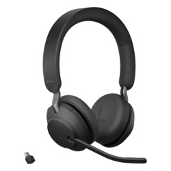 JABRA EVOLVE2-65-STEREO-MSBK-C Jabra Evolve2 65 Auricular Stereo Version MS / Dongle USB-C Link 380c / Cancelacion de Ruido (26599-999-899)
