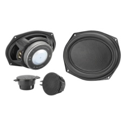 JL AUDIO 10-03889-00 Sistema de Audio Componente 2 Vias / Instalacion Directa (Custom-Fit) / Filtros Crossover Integrados High-Pass y Low-Pass / Diseno de Marcos y Placas Adaptadoras Exclusivos / Comp