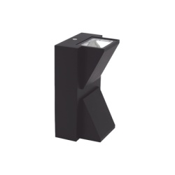 JWJ JPAA-0605 Lampara Arbotante 6 W 330 lm / Dimensiones 141 x 80 mm / 85 - 265 Vca~ 50/60Hz / Luz Calida 2 700 K / Uso en exterior IP 54.