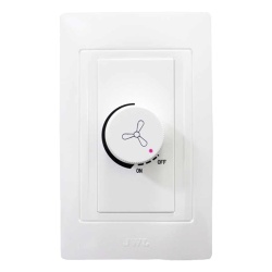 JWJ JTL-B72-30 Dimmer Rotativo para Ventilador 300W 127 V 60 Hz.