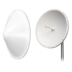 KIT-TXP-28N-RD2 Kit de Antena y Radomo / 28 dBi / 4.8-6.5 GHz / 15 km / 0.6 m (1.97 ft) / N-Macho