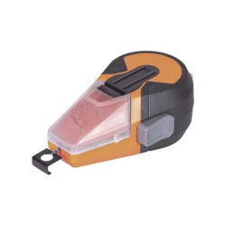 KLEIN TOOLS CHLK50R Linea de Tiza Autorretractil con Tiza Roja para Trazado en el Trabajo