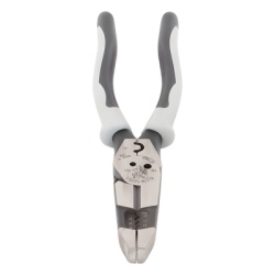 KLEIN TOOLS J215-8CR Pinza Hibrida con Ponchadora de 8". Pela Cable Solido de 10-14 AWG y Cable Trenzado de 12-16 AWG - Img 11
