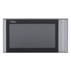 KOCOM KCV-T701SMB Monitor Analogico LCD de 7" 1080p (Full HD) a Color / Touch Screen / Soporta 2 Frentes de Calle y hasta 4 Monitores / Soporta Camaras Analogicas (TURBOHD) para Tener Vision Adicional