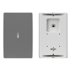 KRAMER WM-8D-WT Altavoz de Pared 8" | Alimentacion PoE++ | Red Dante | DSP Integrado | Mezclador 2 Canales | Montaje Flexible | 100 dB SPL