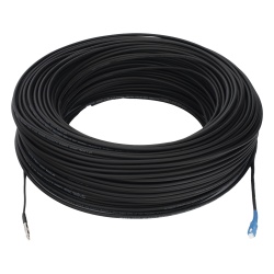 LINKEDPRO BY EPCOM LP-200-SCU Rollo de Fibra Optica Drop Redonda G657A2 Monomodo Simplex de 200 Metros (656.17 pies) con Conectores SC/UPC-SC/UPC para Instalaciones Aereas Subterraneas o a la Intemper