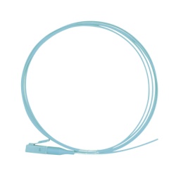 LINKEDPRO BY EPCOM LP-FOM3-LC-01 Pigtail de Fibra Optica Simplex LC PVC OM3 50/125 Aqua 1 Metro (3.28 Pies)