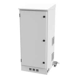 LINKEDPRO BY EPCOM LP-FORTE-16U-BAT Gabinete de Piso para Exterior con Ventiladores y Termostato con Rack de 19" de 16 U + Espacio para Baterias Se envia el Gabinete Armado.