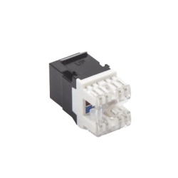 LINKEDPRO BY EPCOM LP-KJ-649-BK Modulo Jack Keystone Cat6 con Terminacion en Angulo 180 - Color Negro