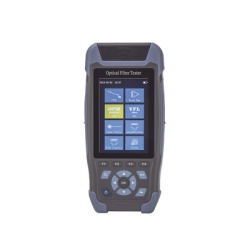LINKEDPRO BY EPCOM LP-M-OTDR Mini OTDR para Fibra Optica Monomodo / Longitud de Onda 1310nm y 1550nm / Funcion VFL 10mW / Funcion OPM / Mapeo de Cables de Red RJ45 / Recargable / Distancia de Prueba h