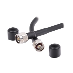 LINKEDPRO BY EPCOM LP-NM-NM-60-V2 Jumper Ultra Flexible de baja perdida para equipos inalambricos hasta 7 GHz N-Macho a N-Macho 60 cm