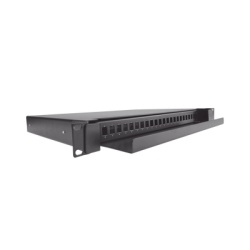 LINKEDPRO BY EPCOM LP-ODF-8002 Distribuidor de Fibra Optica Deslizable Vacio 19 Pulgadas (48.26 cm) Acepta 24 Adaptadores LC Duplex o LC Simplex o 24 SC Simplex 1U