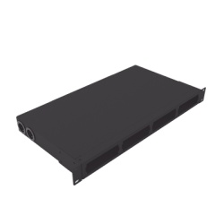 LINKEDPRO BY EPCOM LP-ODF-8024 Distribuidor de Fibra Optica Vacio 19 Pulgadas Acepta 4 Placas Acopladoras de Linkedpro Hasta 24 Fibras 1UR Incluye Charola de Empalme
