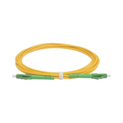 LINKEDPRO BY EPCOM LPSM2LCALCAS3 Jumper de Fibra Optica Monomodo LC/APC-LC/APC Simplex de 3 Metros (9.84 Pies) 2mm