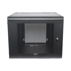 LINKEDPRO SR-1909-GN2P Gabinete de Pared con Puerta Perforada 635mm de Profundidad 9U Rack de 19 in Acero Reforzado