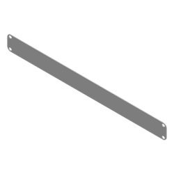 LINKEDPRO STF-1UW Tapa Ciega para Rack / 1 Unidad (1U) / 19 Pulgadas / Acero Calibre 14 / Pintura Electrostatica Blanca / 483 x 44 mm (19 x 1.73 in)