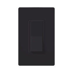 LUTRON ELECTRONICS CA4PSBLS Interruptor de 4 vias 15 A 120/277 V para cargas generales y motores color negro