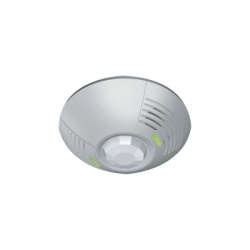LUTRON ELECTRONICS LOS-CDT-500R-WH Sensor de ocupacion de techo con doble tecnologia ultrasonica e infrarroja cobertura de 46 mÂ² a 180 grados relevador SPDT y fotocelda integrable a sistemas Lutron
