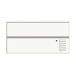 LUTRON ELECTRONICS QSGRJ6PWH Unidad de control de iluminacion GRAFIK Eye QS para 6 zonas con radiofrecuencia Clear Connect escenas programables e integracion con RadioRA 2 y HomeWorks QS color blanco