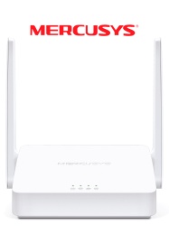 MERCUSYS MER3660004 MERCUSYS MW302R - Router inalambrico N de 2.4 GHz con velocidad de 300 Mbps 1 puerto WAN 10/100 Mbps 2 puertos LAN 10/100 Mbps y 2 antenas de 5 dBi. Compatible con IPv6 e IPTV