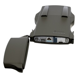 MIKROTIK L23UGSR-5HAXD2HAXD-NM (NetMetal ax) ? Radio conectorizado Wi-Fi 6 doble banda Gigabit y SFP+ 2.5G para exteriores