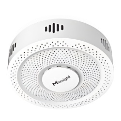 MILESIGHT GS-601-915M Detector de Vapeo y Humo GS601 LoRaWAN® / Sensores Multiples (Vape Humo TVOC PM1.0/2.5/10 Temperatura Humedad) / Alarma LED y Buzzer 70dB / NFC para Configuracion / IP30 / Compa