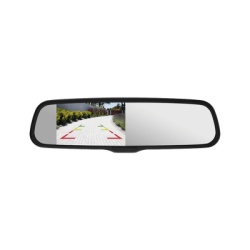 MOMENTO MR-1000 Espejo retrovisor con Pantalla LCD con atenuacion automatica cuenta con entradas de video duales