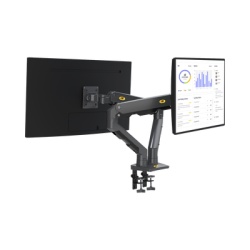 NB-EPCOM G65-NB Montaje de Escritorio articulado para 2 monitores de 27-34" / Soporta hasta 16 kg por brazo/ Vesa 75 x 75 / 100 x 100 / Acero / Giro: 360Â°