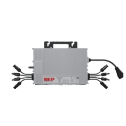 NEP BDM2000240A Microinversor 2.25 Kw 220 Vca IP67 WIFI Incuido Soporta Oversizing a 4 Modulos de Hasta 750 W Incluye Conector Troncal