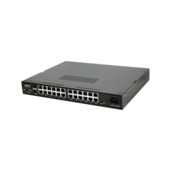 NETONIX WS26400AC Switch WISP PoE Administrable de 26 puertos (24 PoE Gigabit + 2 SFP) 400W entrada de 110/220 Vca