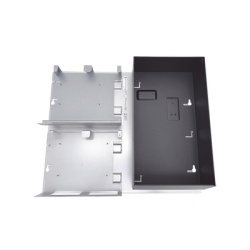 NOTIFIER CA-2N Chasis de 2 filas con microfono incluido para montar el procesador de audio digital DVC-EM junto con un NFS2-3030 o NCA-2 en gabinetes NOTIFIER CAB-4