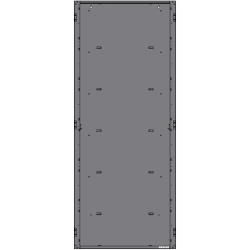 NOTIFIER SBB-E5 Gabinete de 5 Niveles / para Panel N16X / Serie INSPIRE de NOTIFIER / Color Negro