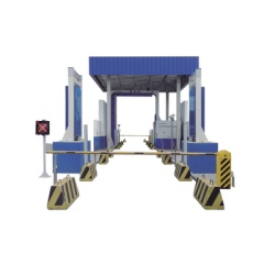 NUCTECH FS-6000 Sistema de Inspección de Contenedores y Vehículos / Rayos X 6/3 MeV / Escaneo sin Detención / Túnel 3.5m × 4.6m (11.5ft × 15.1ft) / Discriminación de Materiales / 150 Unidades/Hora