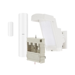 OPTEX HX40-RAM-W-HKV Detector de Movimiento PIR Antimascara / 100% Exterior / Inalambrico / Hasta 12 metros a 85Â°; de cobertura/ Instalacion a 3 metros / Incluye transmisor DS-PDMC-EG2-WB(B) para pan