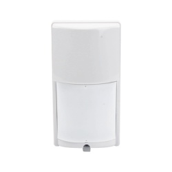 OPTEX LX-402 Sensor de Movimiento PIR / Uso en Interior/ Exterior/ 12 x 15 m Cobertura / Compatible con cualquier panel de alarma / Alambrico