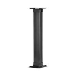 PANDUIT AFR4TBLGBL Accesorio de Conexion a Mesa Para Uso con Canaleta de Piso AFR4BCBL6 Material PVC Rigido Color Negro