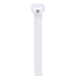 PANDUIT BT3S-C Cincho de Nylon 6.6 Dome-TopÂ® Con Lengueta de Bloqueo de Acero Inoxidable 305 mm largo x 4.7mm ancho Color Natural Paquete de 100pz