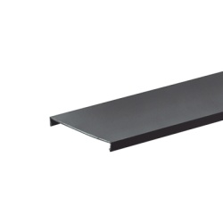 PANDUIT C3BL6 Tapa para Canaleta Ranurada Tipo G de 82.6 mm de Ancho 1828.8 mm de Largo Color Negro