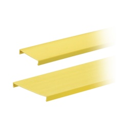 PANDUIT C4YL6 Tapa para Canaleta Ranurada de 4 in de Ancho 1828.8 mm de Largo Color Amarillo