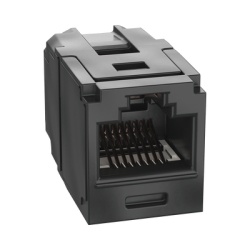 PANDUIT CC6X88BL Modulo Acoplador RJ45 a RJ45 Mini-Com Categoria 6A Color Negro