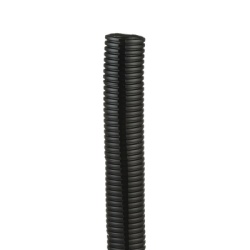 PANDUIT CLT125F-L20 Tubo Corrugado Abierto para Proteccion de Cables 1.25 in (31.8 mm) de Diametro 15.2 m de Largo Color Negro